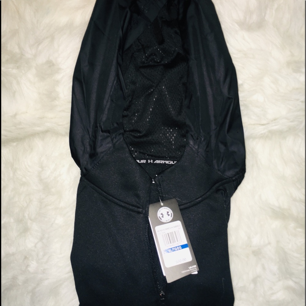 Under Armour Black Full Zip Hoodie Long Sleeve XXL - Picture 8 of 8